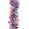 9ft. American Flag Tinsel Garland by Celebrate It&#x2122;
